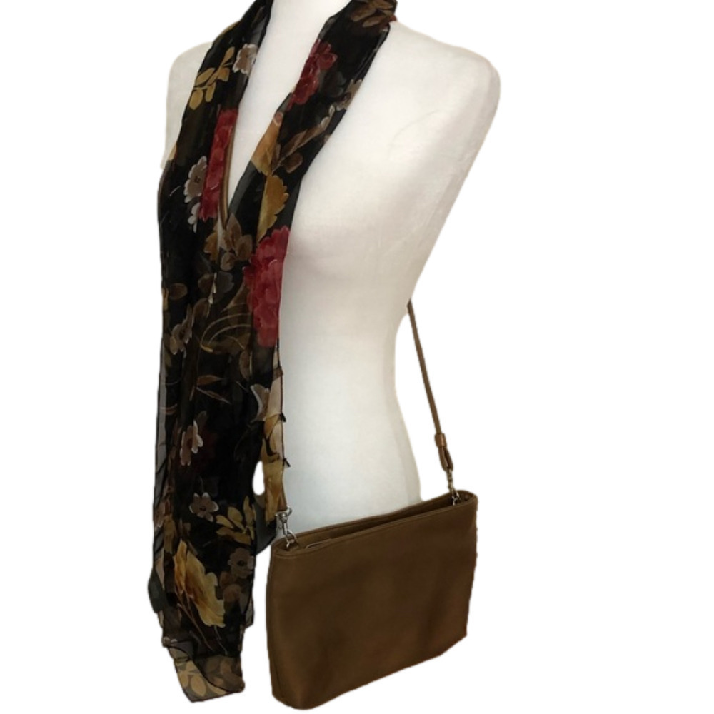 Crossbody Bag/Clutch and Scarf